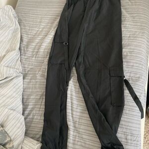 Black Cargo Pants